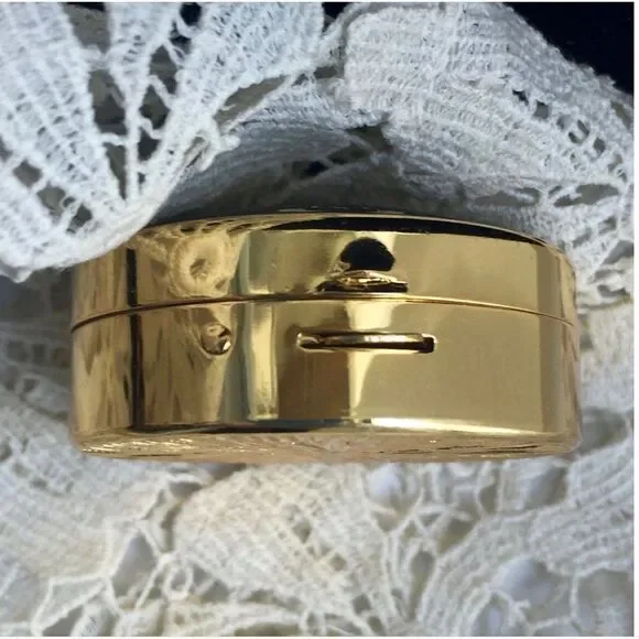 VTG DAMASCENE CERVANTE’S DON QUIXOTE-SANCHO PANZA ~MIDAS OF TOLEDO PILL BOX - Picture 4 of 4